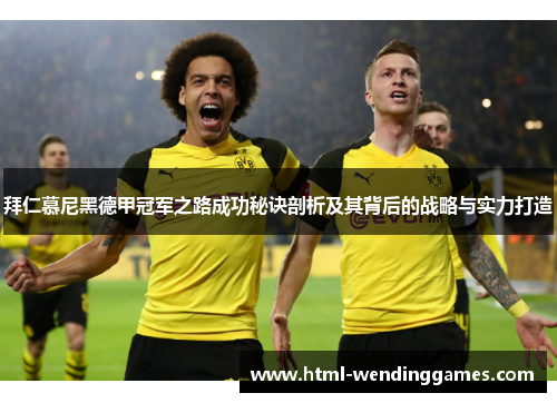 拜仁慕尼黑德甲冠军之路成功秘诀剖析及其背后的战略与实力打造