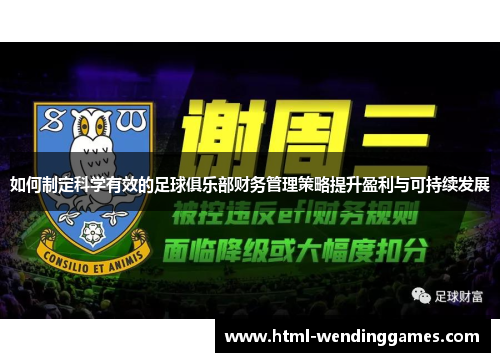 如何制定科学有效的足球俱乐部财务管理策略提升盈利与可持续发展