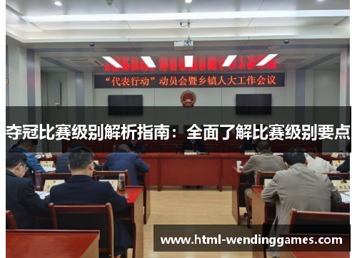 夺冠比赛级别解析指南：全面了解比赛级别要点