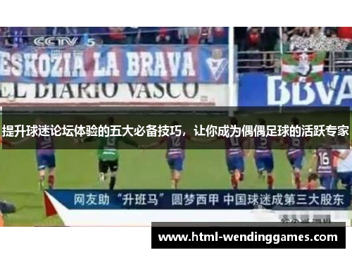 提升球迷论坛体验的五大必备技巧，让你成为偶偶足球的活跃专家